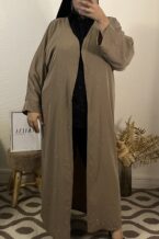 Kimono Noora taupe