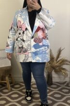 Blazer Minnie bleu